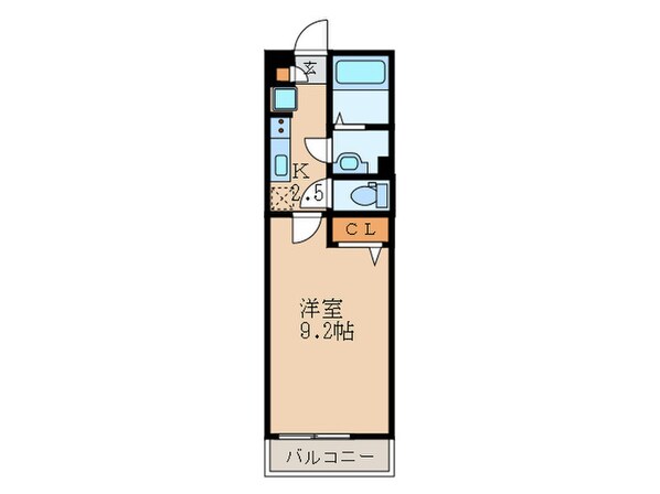 リブリ・大杉の物件間取画像